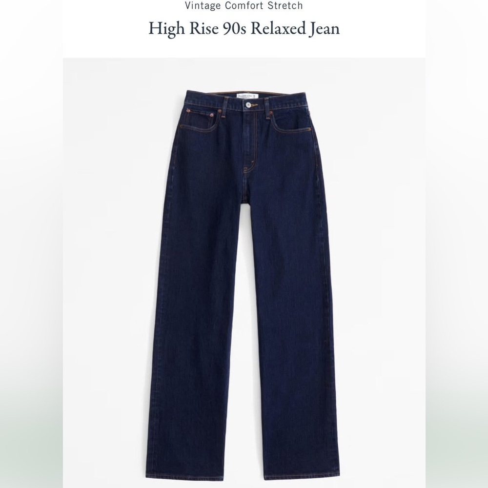 Abercrombie & Fitch Dark Blue Women's Jeans. New with tags
